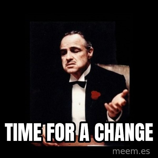The Godfather meme: Time for a change