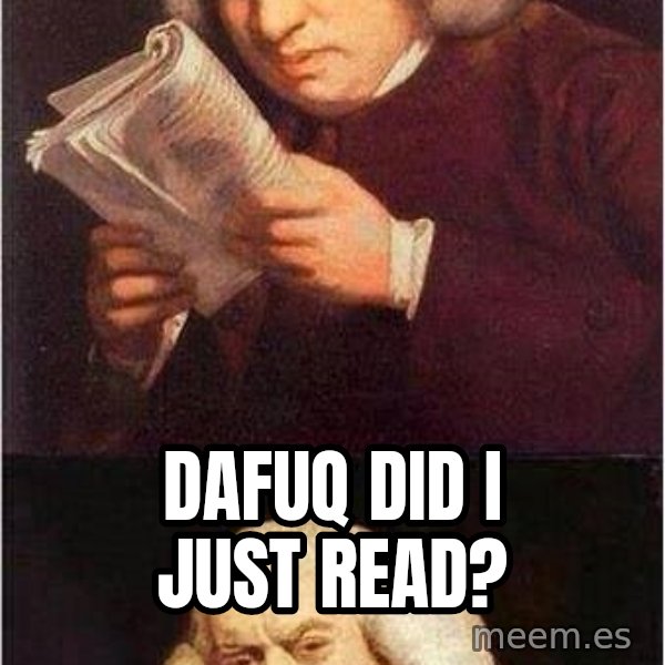 Samuel Johnson meme: Dafuq did I just read?