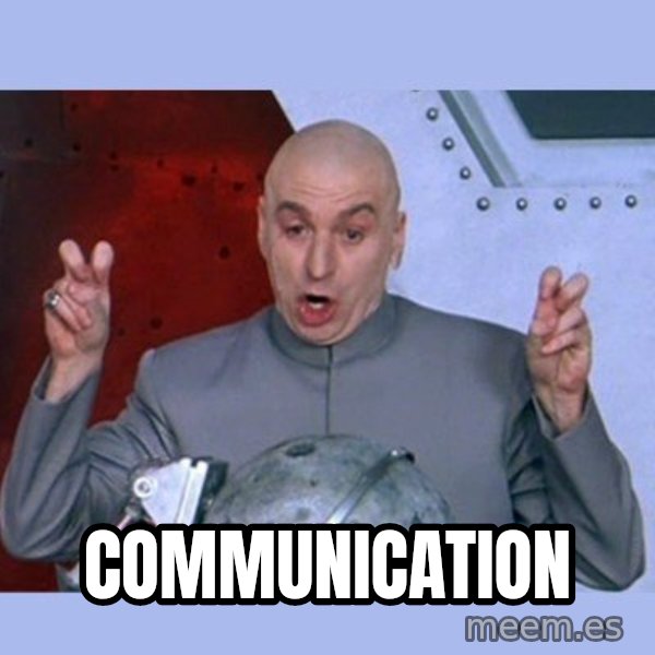 Dr Evil meme meme: communication
