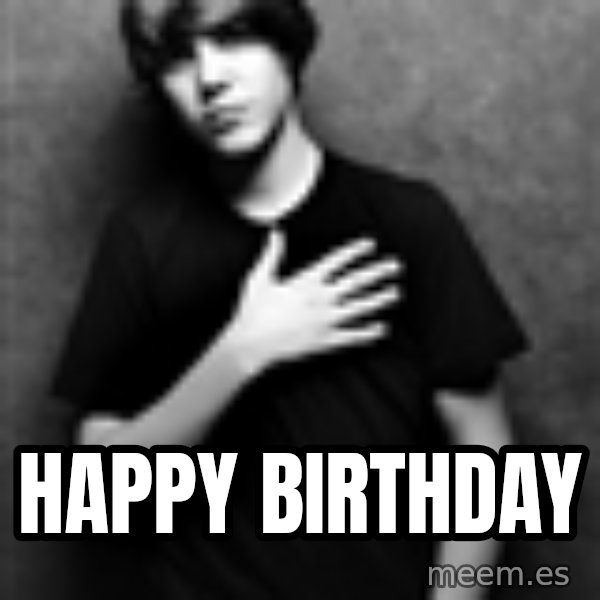 Justin Bieber meme: Happy Birthday