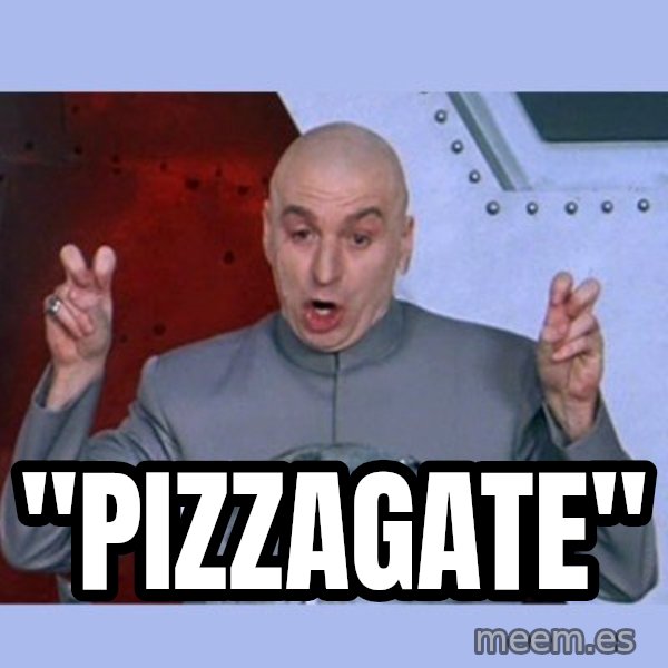 Dr Evil meme meme: "Pizzagate"