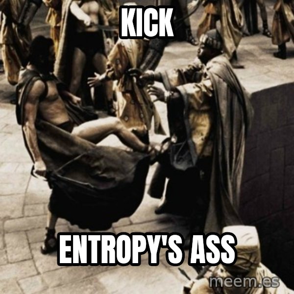 sparta kick meme: kick / entropy's ass