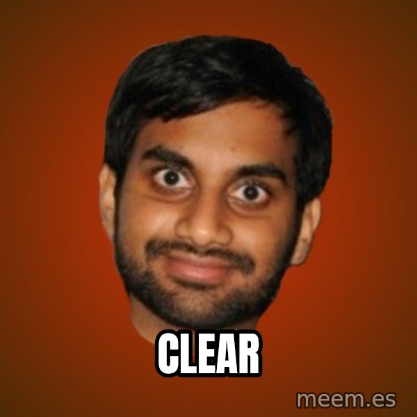 Generic Indian Guy meme: clear