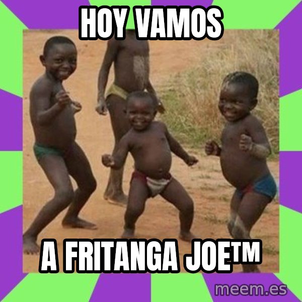 african kids dancing meme: hoy vamos / a fritanga joe™