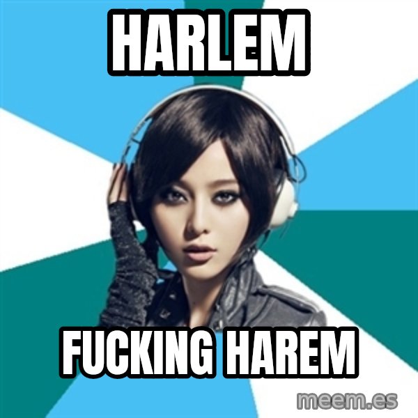 Crafty Interpreter meme: Harlem / fucking harem