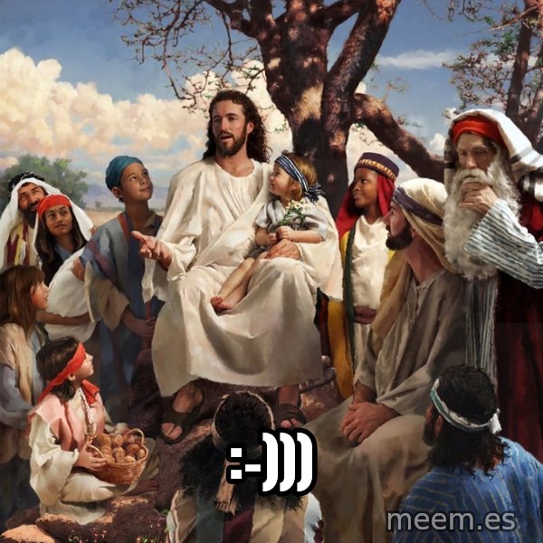 storytime jesus meme: :-)))
