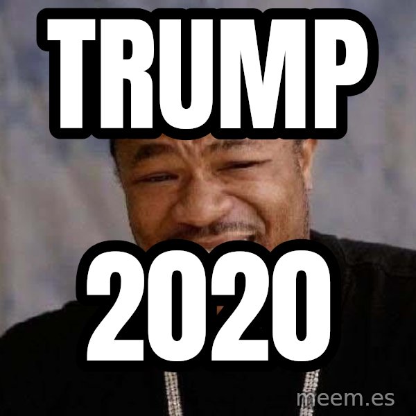 Yo Dawg meme: TRUMP / 2020
