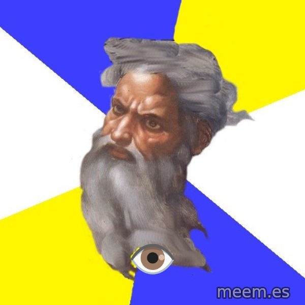 God meme: 👁