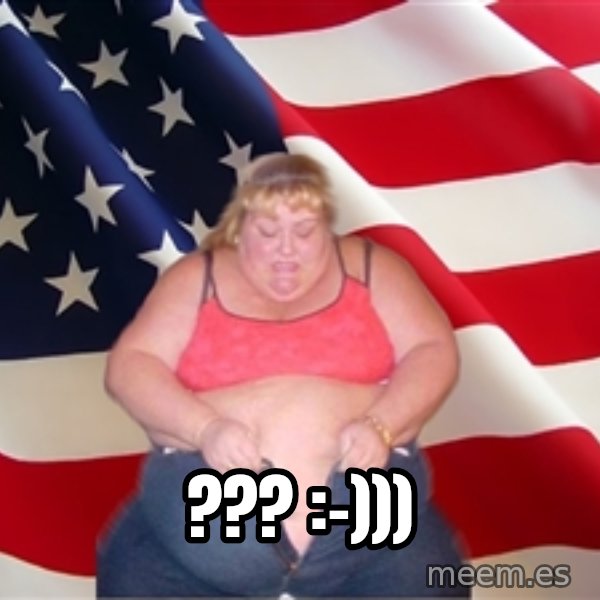 Asinine America meme: ??? :-)))