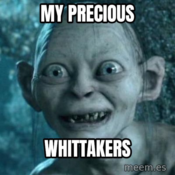 My Precious Gollum meme: My precious / Whittakers