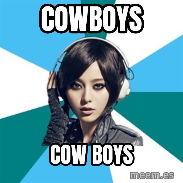 Crafty Interpreter meme: cowboys / cow boys