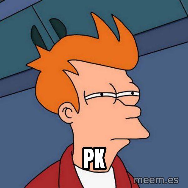 Futurama Fry meme: pk