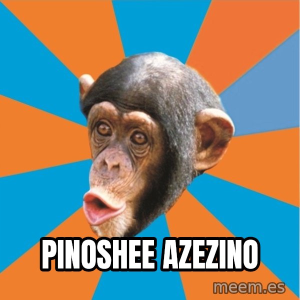 Stupid Monkey meme: pinoshee azezino