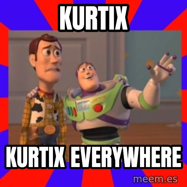 Everywhere meme: Kurtix / Kurtix everywhere