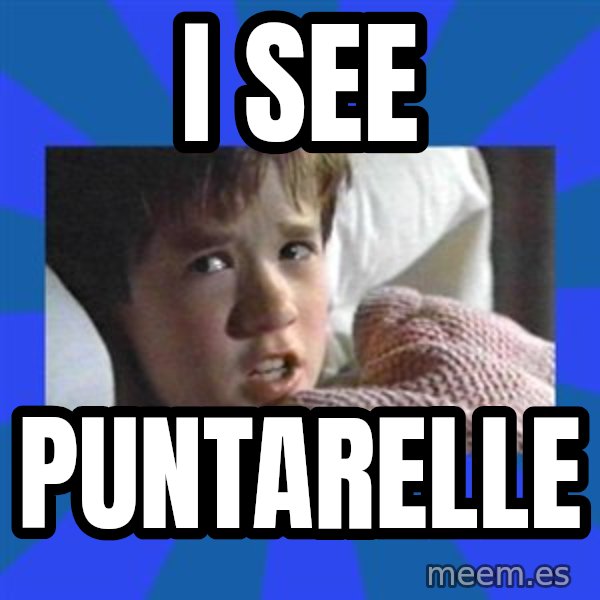 i see dead people meme: I see / Puntarelle