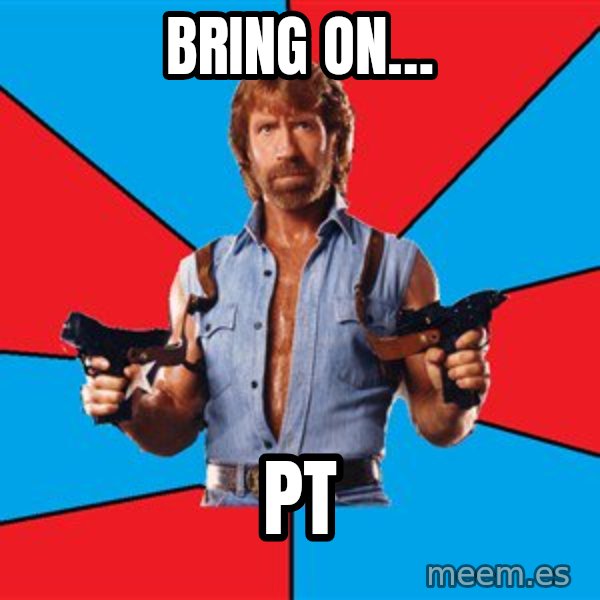 Chuck Norris  meme: Bring on… / PT