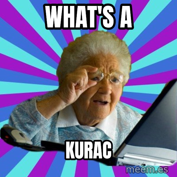old lady meme: what's a / kurac