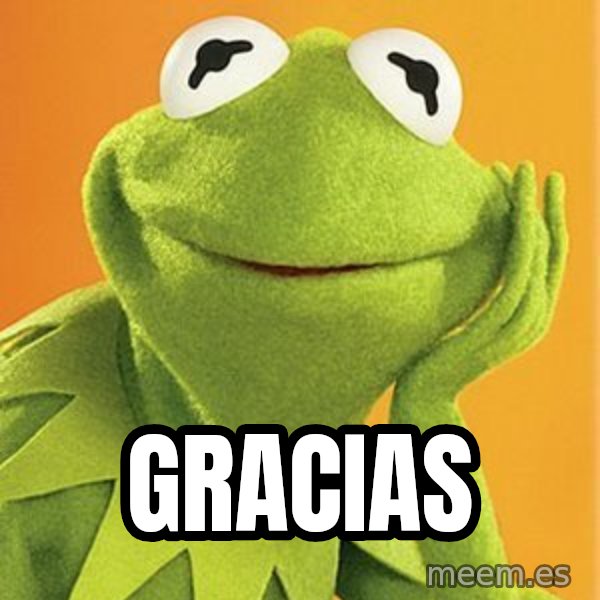Kermit the frog meme: GRACIAS