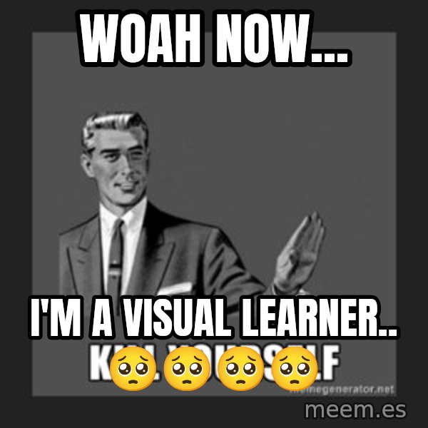 kill yourself guy meme: Woah now... / I'm a visual learner.. 🥺🥺🥺🥺