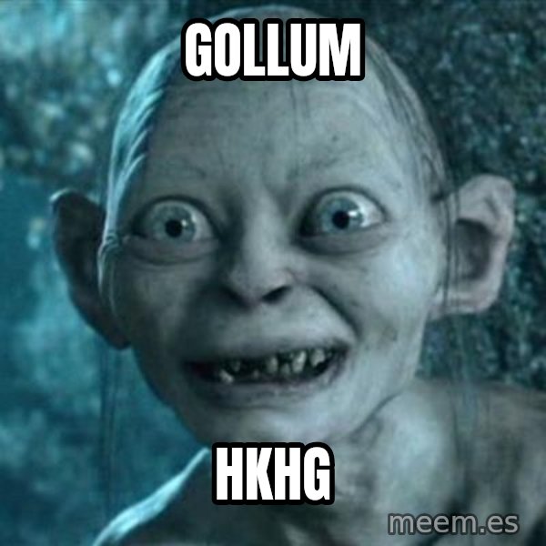 My Precious Gollum meme: Gollum / Hkhg