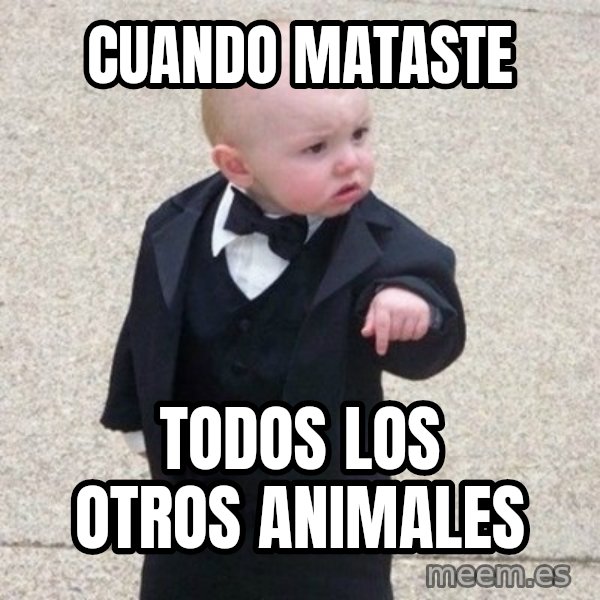 Mafia Baby meme: Cuando Mataste / todos los otros animales