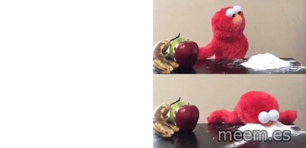 Elmo Choosing Cocaine meme: 