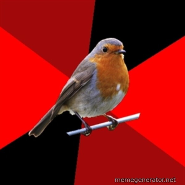 Retail Robin meme template
