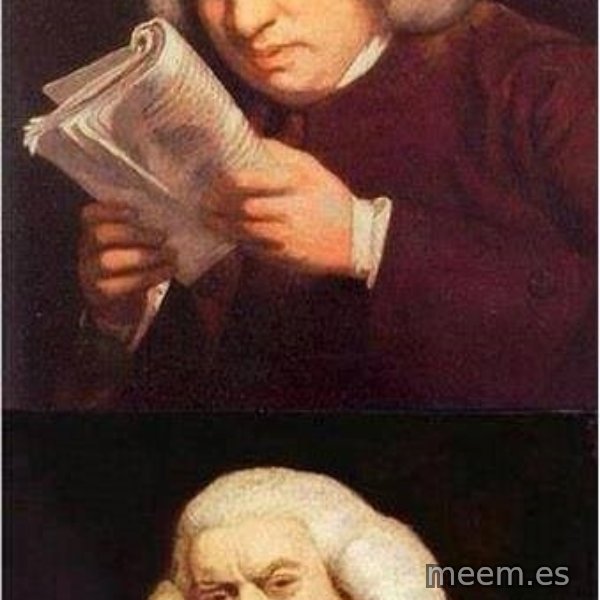 Samuel Johnson meme template