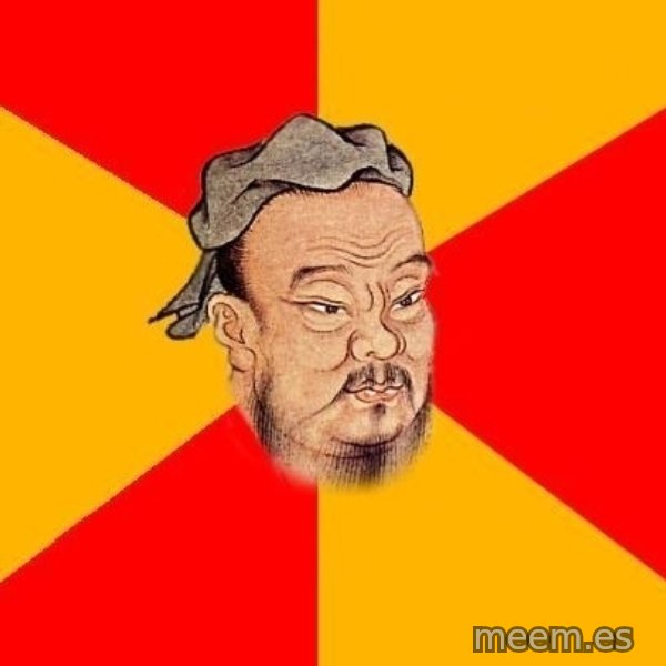 Wise Confucius meme template