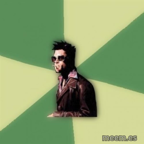 Tyler Durden meme template