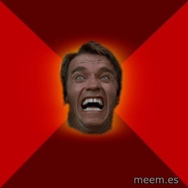 Angry Arnold meme template