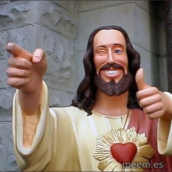 Jesus meme template