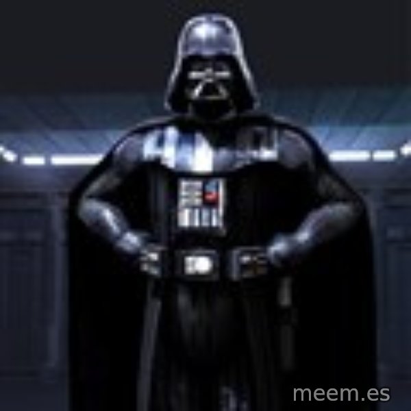 Darth Vader meme template