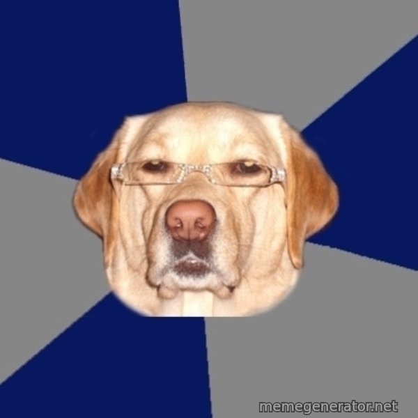Racist Dog meme template