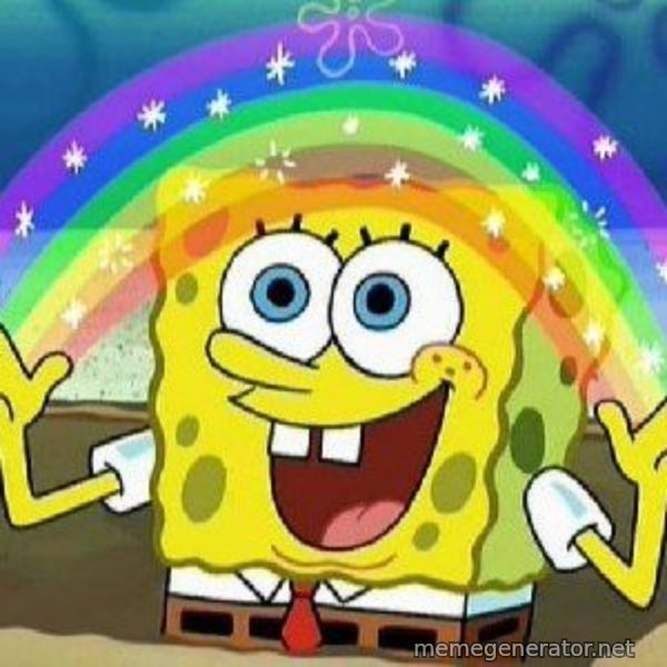 Imagination meme template