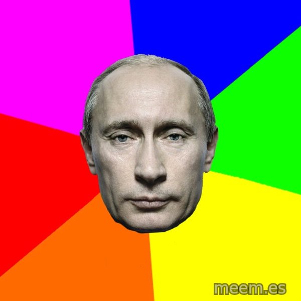 Putin Says meme template