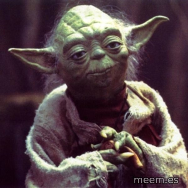 Yoda meme template