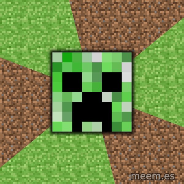 Minecraft Creeper meme template
