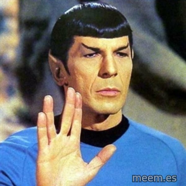 Spock meme template
