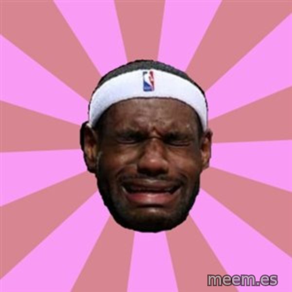 LeBron James meme template