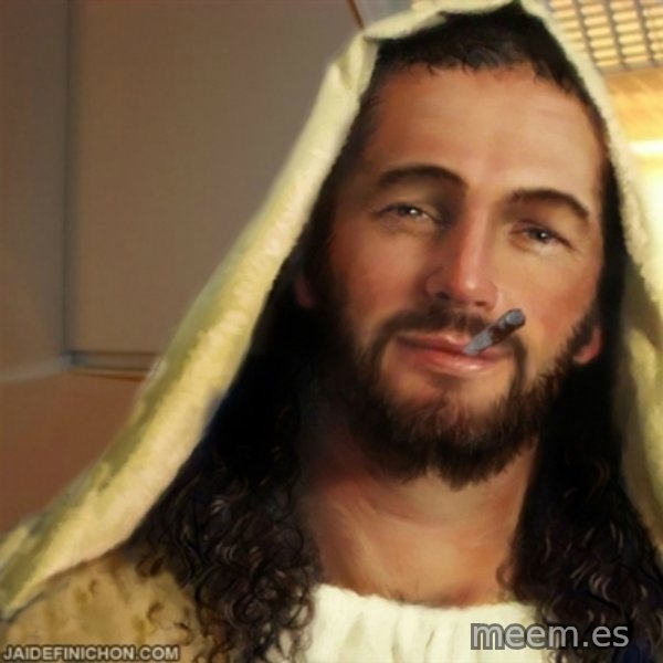Good Guy Jesus meme template