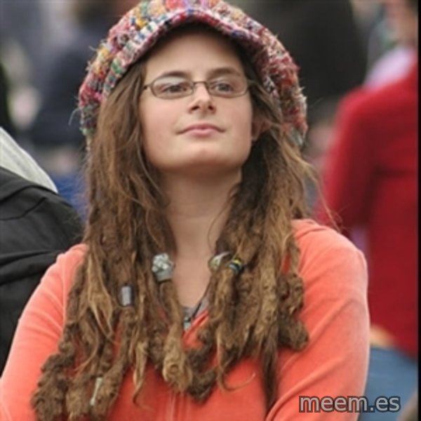 College Liberal meme template