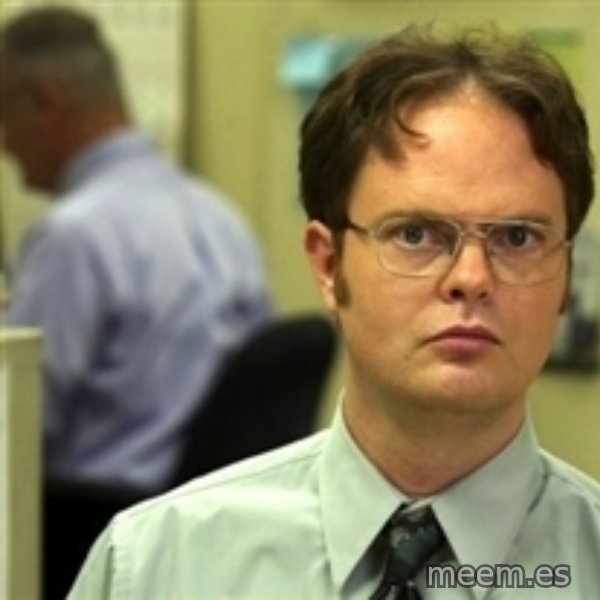 Dwight Schrute meme template
