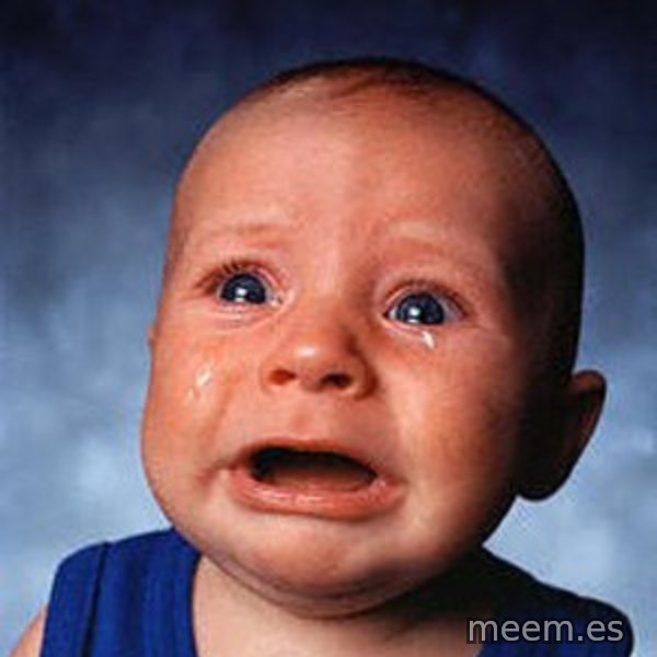 Crying Baby meme template