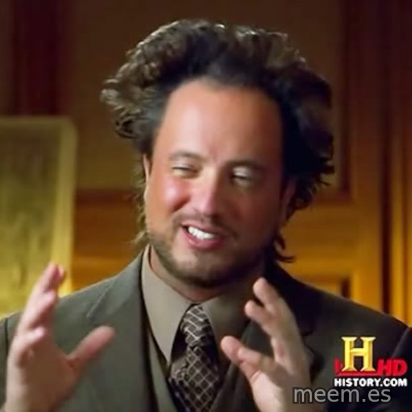 Giorgio A Tsoukalos Hair meme template