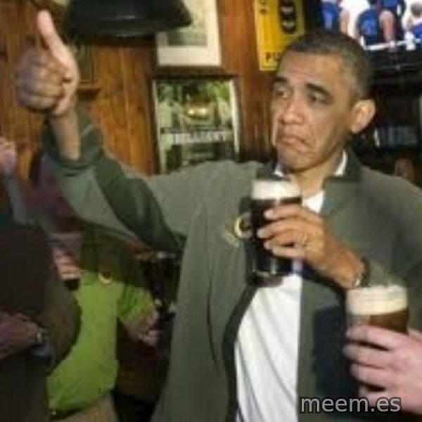 obama beer meme template
