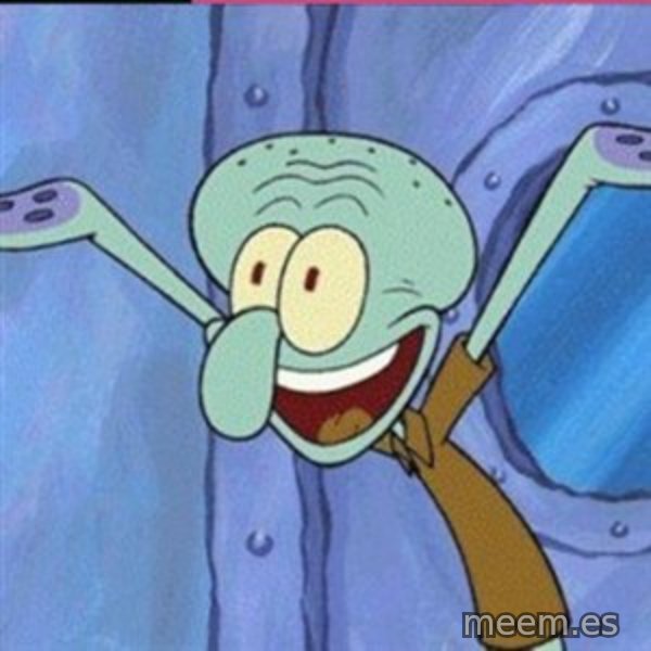 calamardo me vale meme template