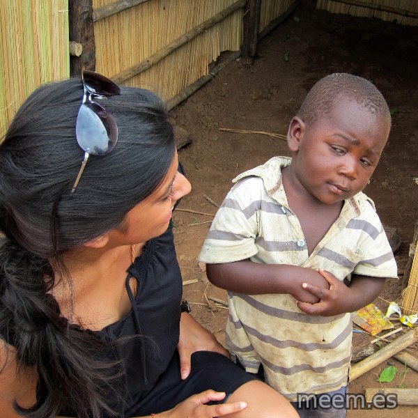 Skeptical African Child meme template
