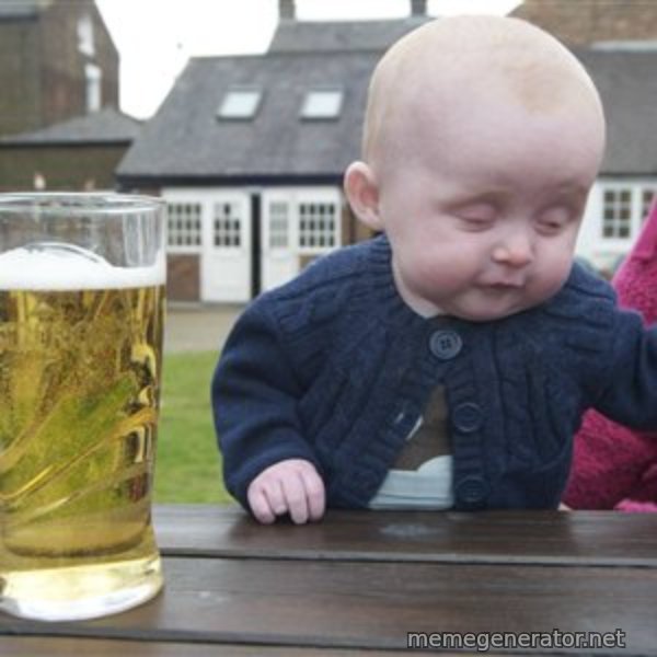drunk baby 1 meme template