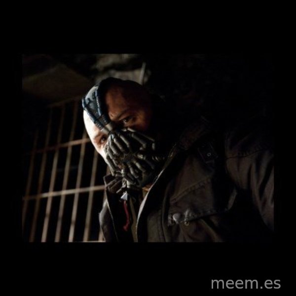 Bane Meme meme template